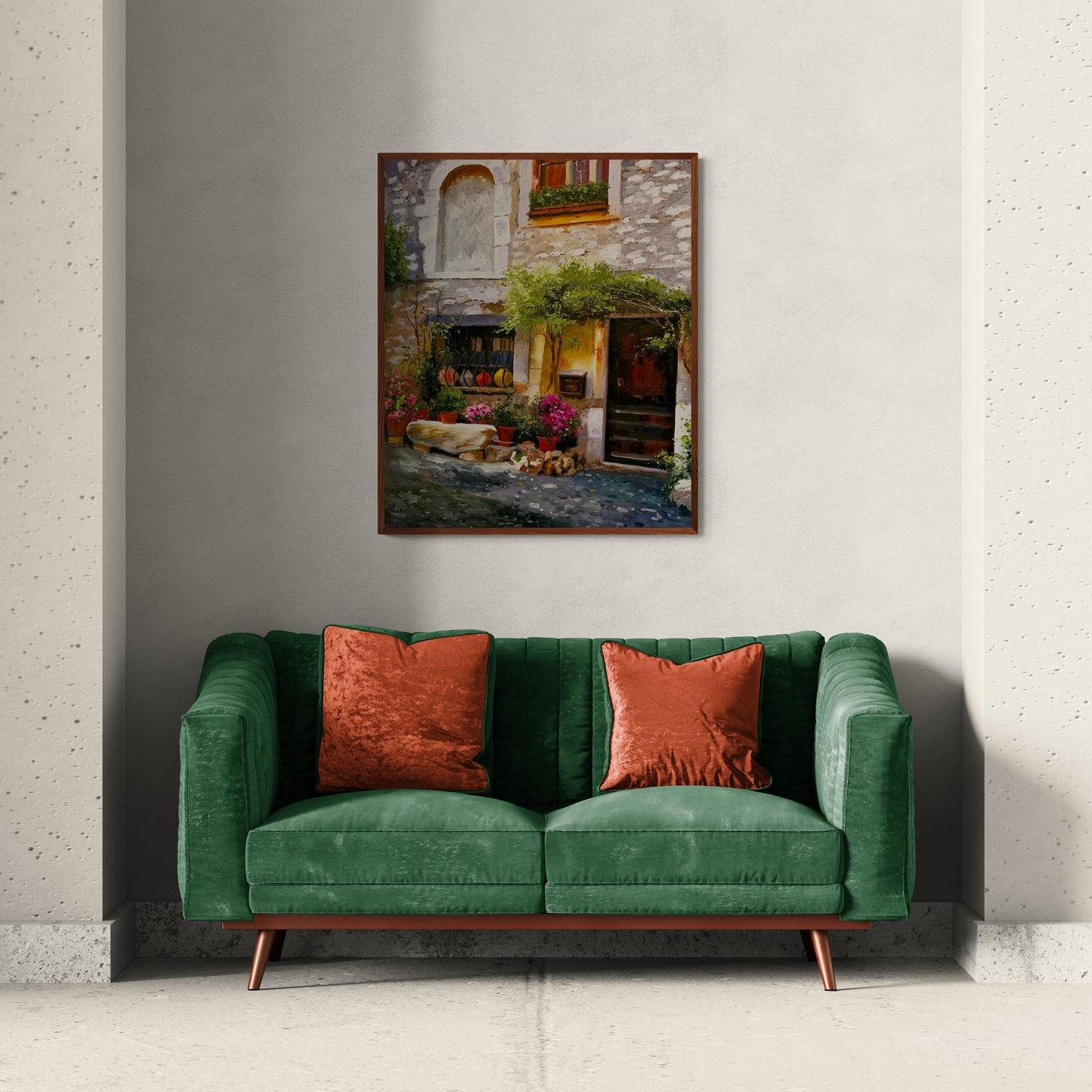 Cuadro Puerta del Pueblo 81x102 cm