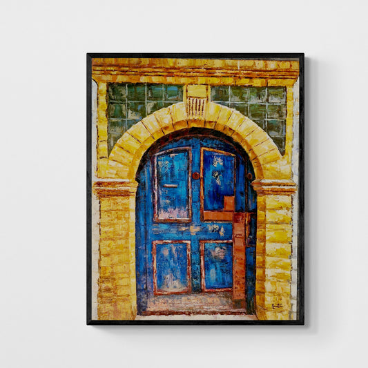 Cuadro al Oleo Puerta 105  81x102 cm